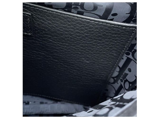Borsa a tracolla Christian Dior in pelle nera - vista 11
