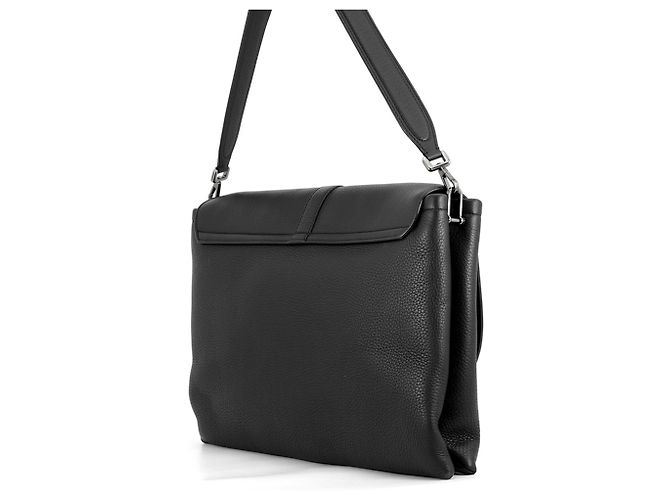 Borsa a tracolla Christian Dior in pelle nera - vista 2