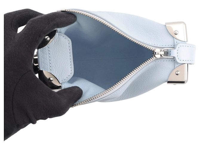Louis Vuitton Handtasche hellblau - Ansicht 6