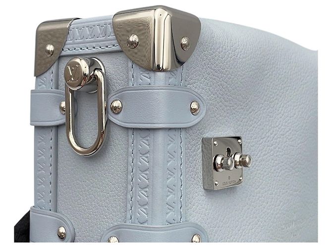 Louis Vuitton Handtasche hellblau - Ansicht 8