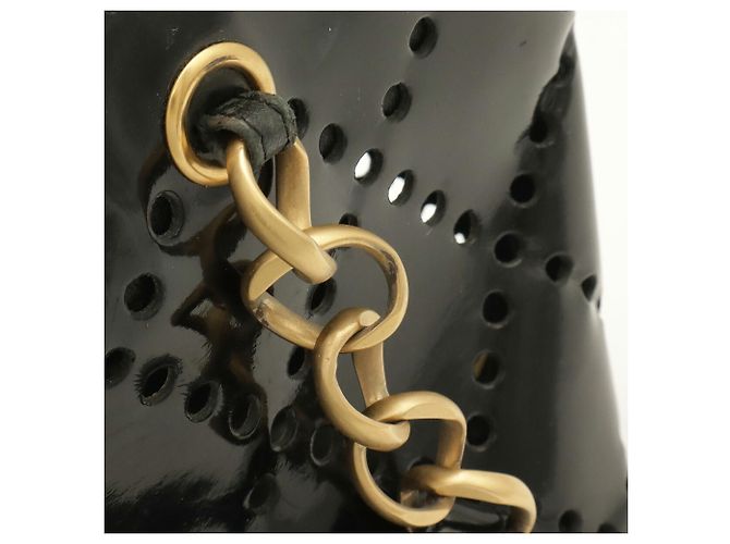 Chanel Coco Mark Perforierte Chain Tote Bag - Ansicht 7