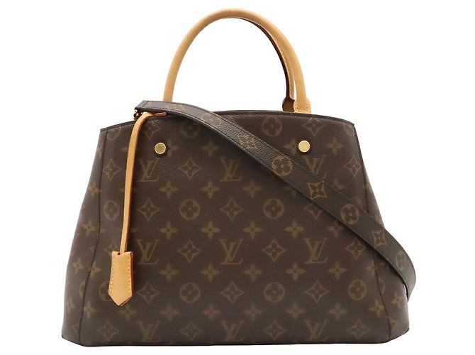mala Louis Vuitton Monogram Montaigne MM - vista 2