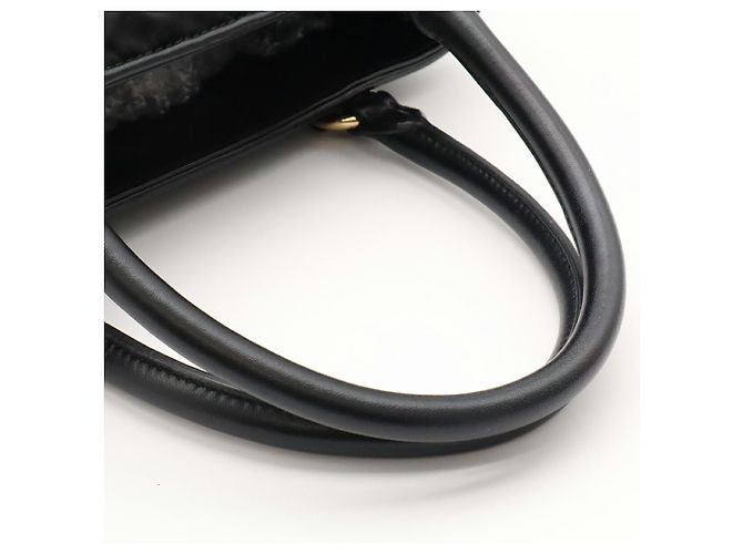 Bolsa de mão/Bolsa de ombro Prada em nylon e couro - vista 5