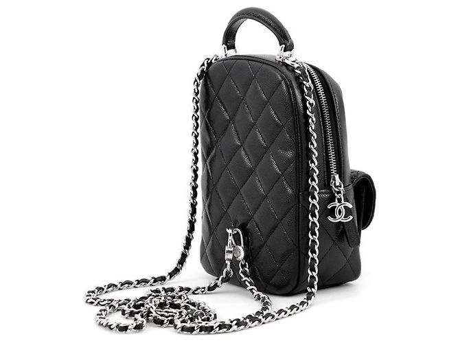 Mini zaino Chanel Matelassé - vista 2