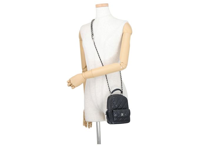 Mini zaino Chanel Matelassé - vista 4