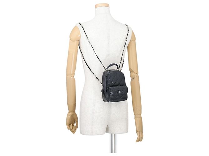Mini zaino Chanel Matelassé - vista 5