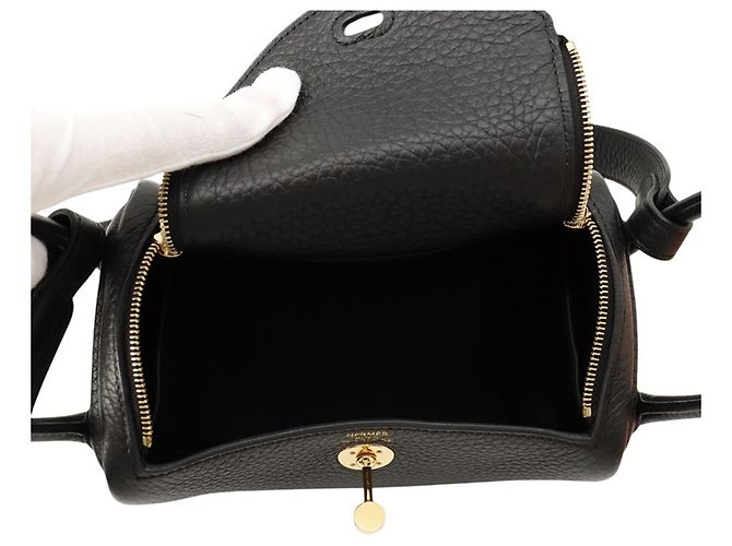 Hermès Bolsa de mão Hermes Lindy Mini - vista 5