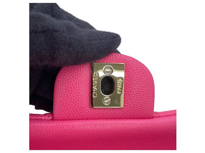 Borsa a tracolla Chanel Matelassé Rosa - vista 14