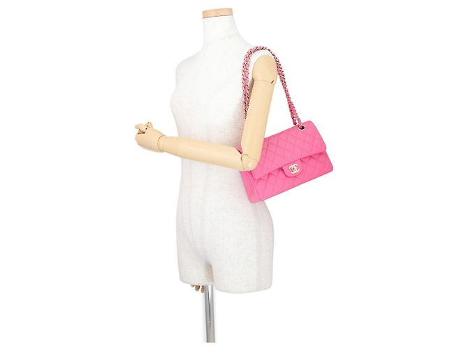Borsa a tracolla Chanel Matelassé Rosa - vista 4