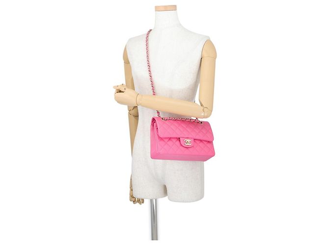 Borsa a tracolla Chanel Matelassé Rosa - vista 5