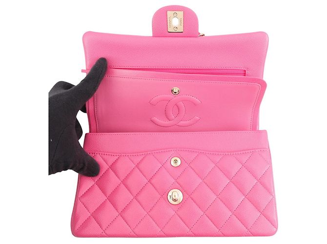 Borsa a tracolla Chanel Matelassé Rosa - vista 6