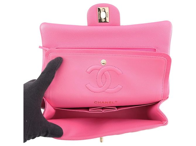 Borsa a tracolla Chanel Matelassé Rosa - vista 7