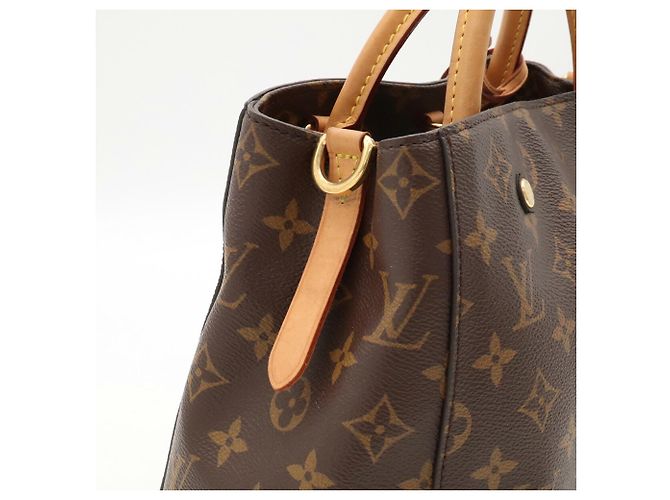 Borsa Louis Vuitton Monogram Montaigne BB - vista 7