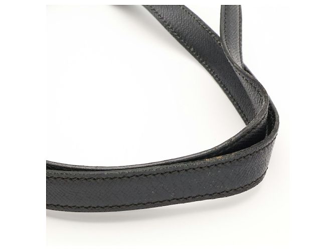 Borsa Tote/Spalla Chanel in pelle di vitello martellata nera - vista 5