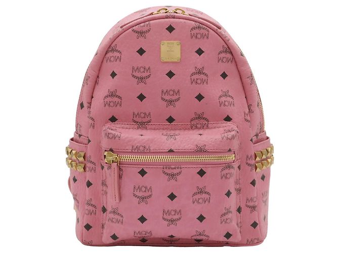 MCM Stark Visetos Studded Backpack - view 2