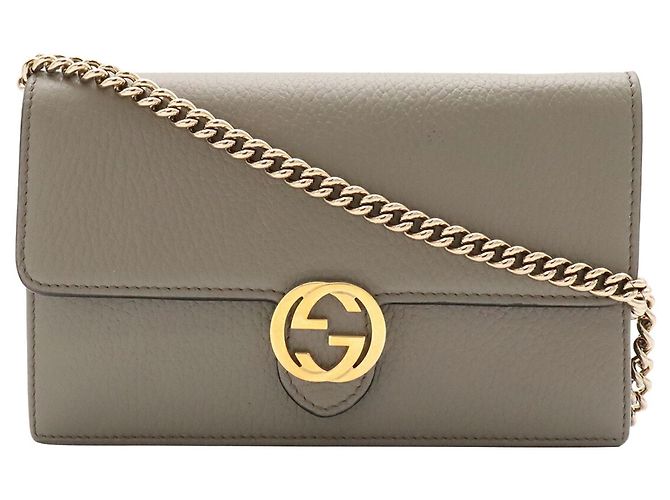 Bolsa de Ombro com Corrente e Carteira Gucci Interlocking G - vista 2