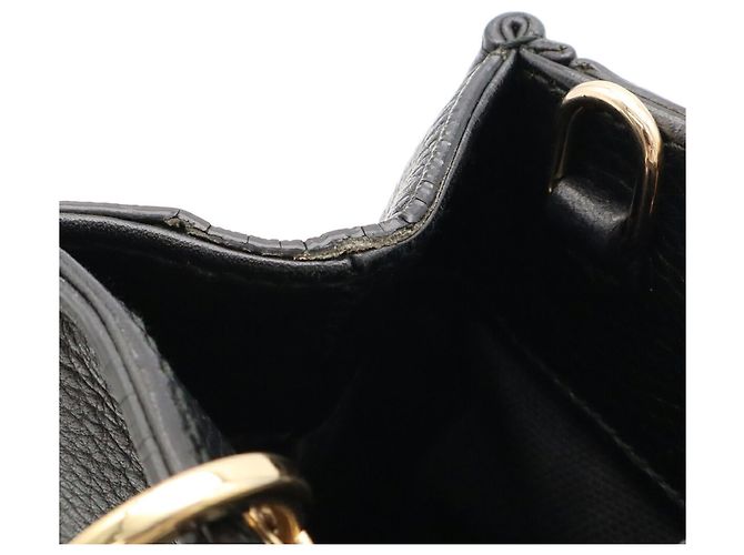 Borsa a mano Gucci Bamboo Mini Shopper - vista 9