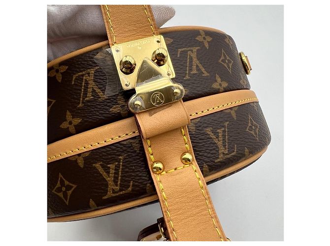 Borsa a mano Louis Vuitton Monogram Vanity Round - vista 12