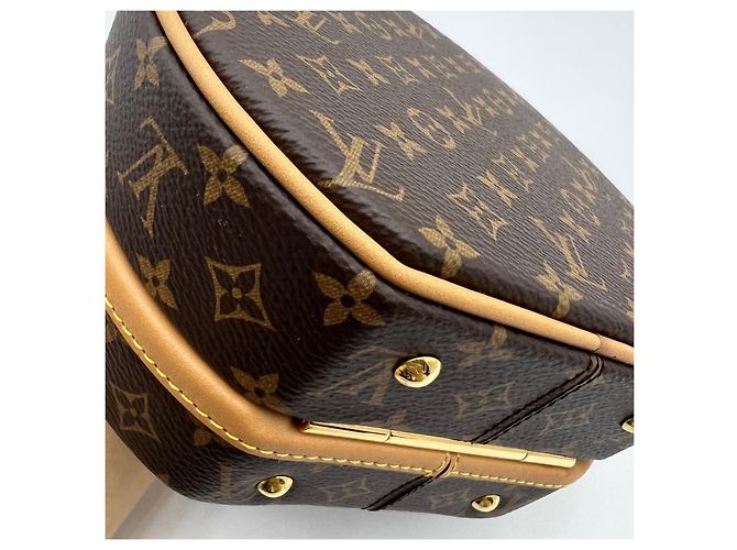 Borsa a mano Louis Vuitton Monogram Vanity Round - vista 8