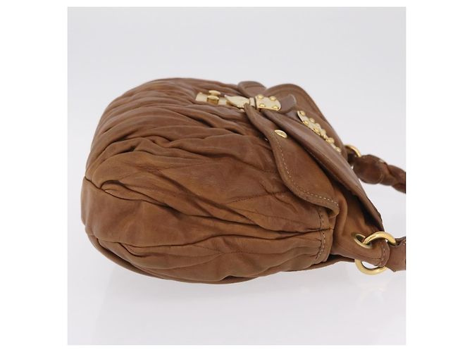 Miu Miu Coffer Convertible Hobo Matelasse Leather Medium - vista 3