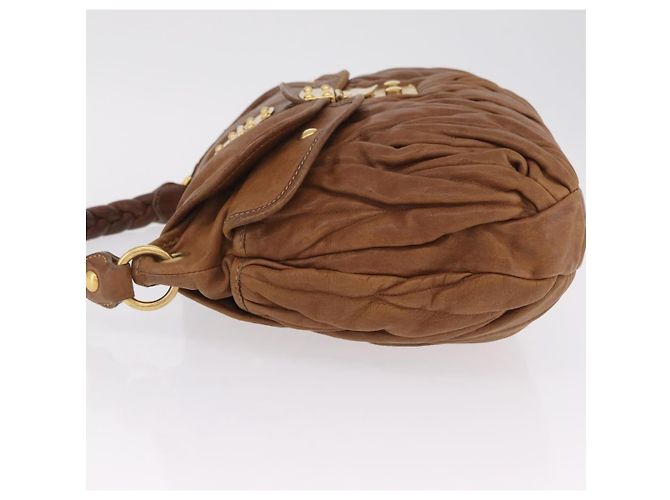 Miu Miu Coffer Convertible Hobo Matelasse Leather Medium - vista 4
