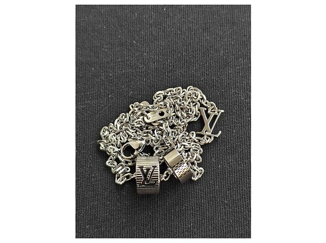 Collana con pendente Louis Vuitton Damier Rings - vista 11