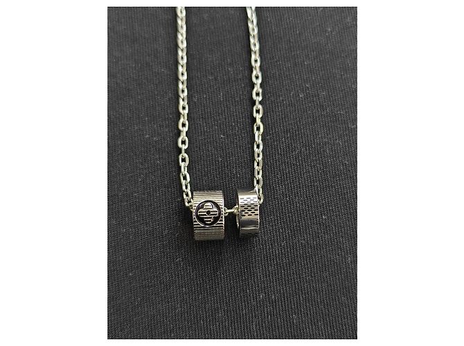 Collana con pendente Louis Vuitton Damier Rings - vista 6