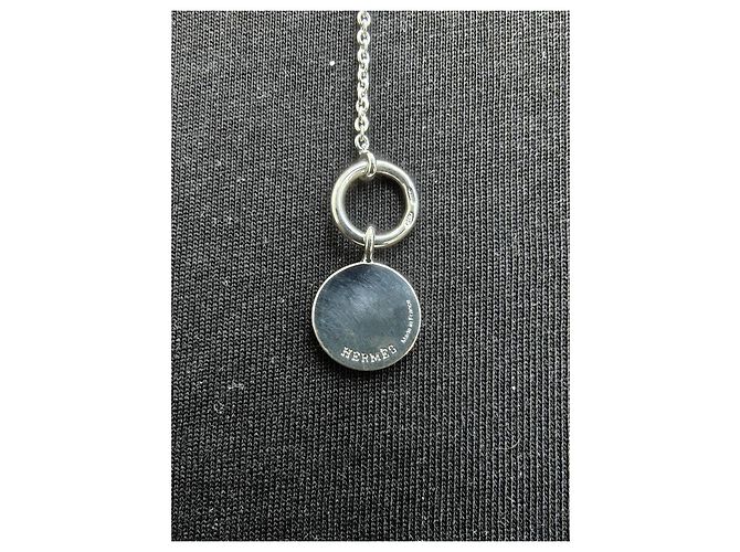 Hermès Collana con pendente Hermes Amulettes Ex-Libris in argento 925 - vista 3