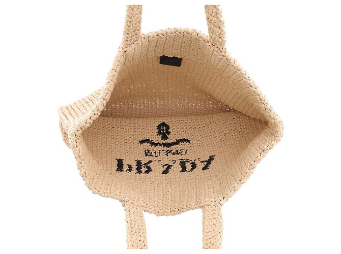 Bolso Tote Prada de rafia crochet - vista 5