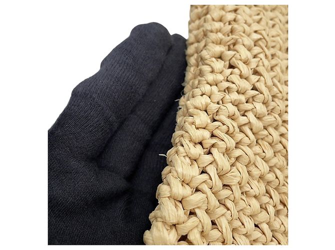 Bolso Tote Prada de rafia crochet - vista 7