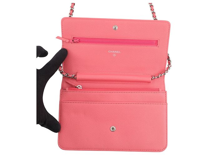 Portafoglio a catena Chanel Classic Clover - vista 5
