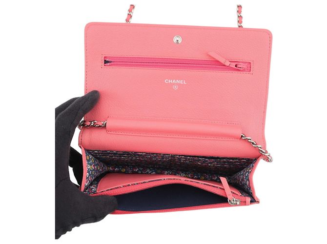 Portafoglio a catena Chanel Classic Clover - vista 6