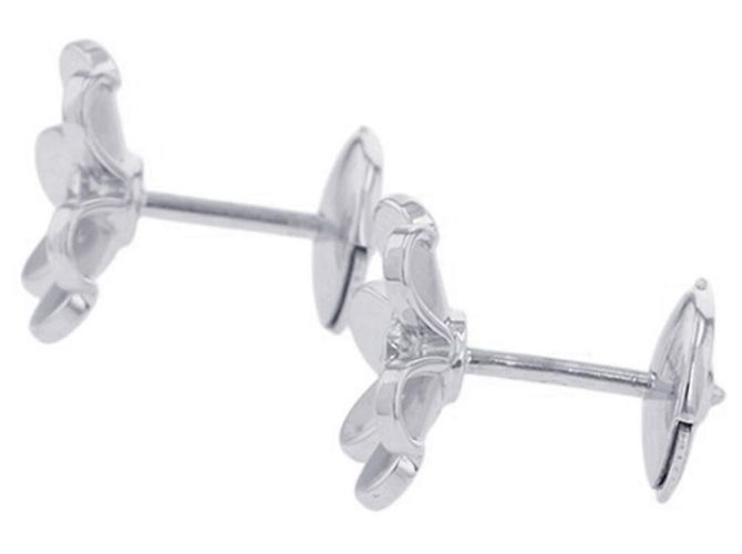 Pendientes Van Cleef & Arpels Frivole Mini en oro blanco de 18K - vista 2