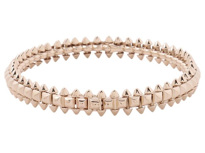 Bracciale con charm Cartier in oro rosa 18K - vista 2
