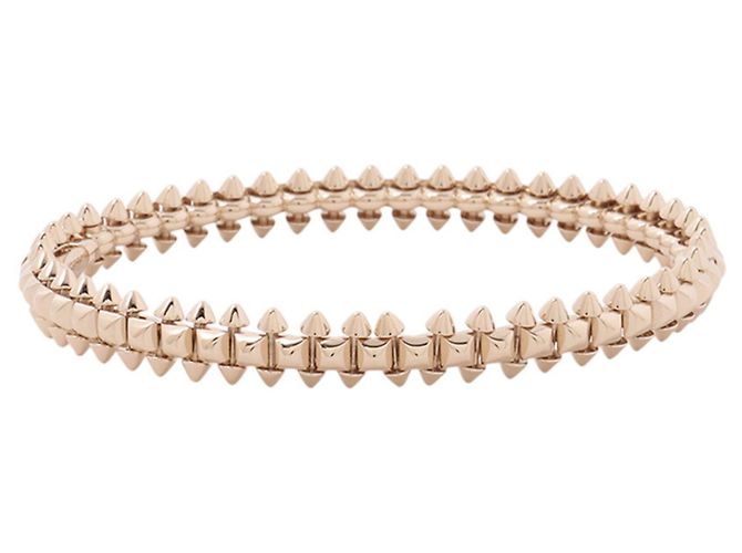 Bracciale con charm Cartier in oro rosa 18K - vista 3