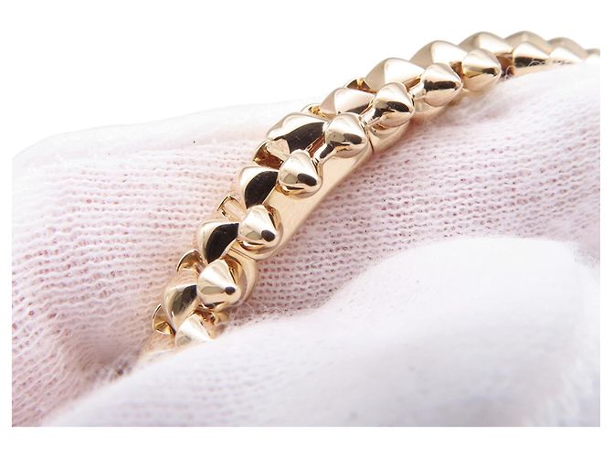 Bracciale con charm Cartier in oro rosa 18K - vista 6