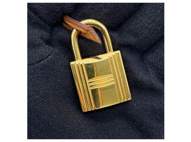 Hermès Borsa Hermes Birkin 30 Gold Togo - vista 14