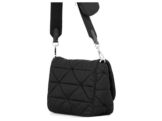 Bolso de hombro triangular Prada en Re-Nylon acolchado - vista 2