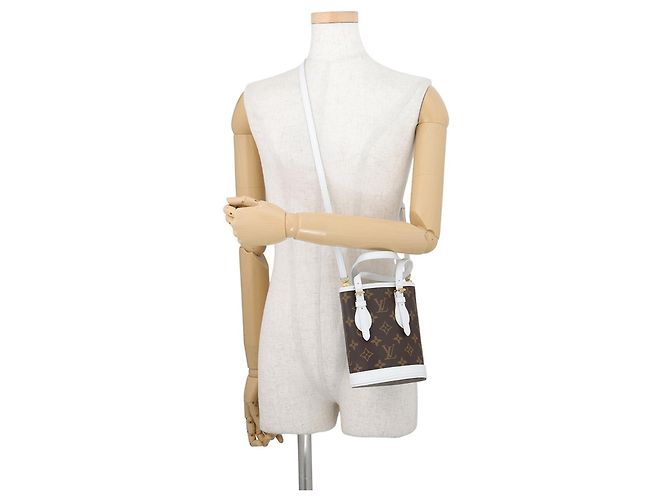 Louis Vuitton Monogram Nano Bucket Handtasche - Ansicht 5