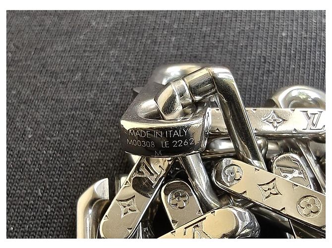 Bracelete de corrente Monogram Louis Vuitton - vista 6