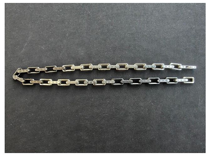 Collana a catena Monogram Louis Vuitton - vista 3