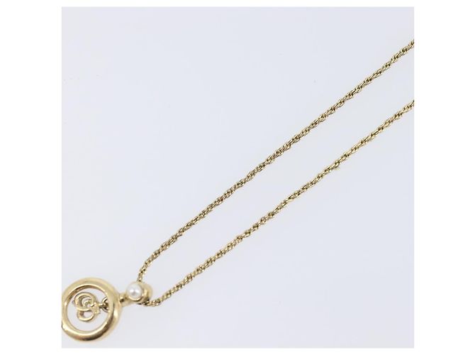 Pendente Christian Dior Vintage CD Metal Standard - vista 5