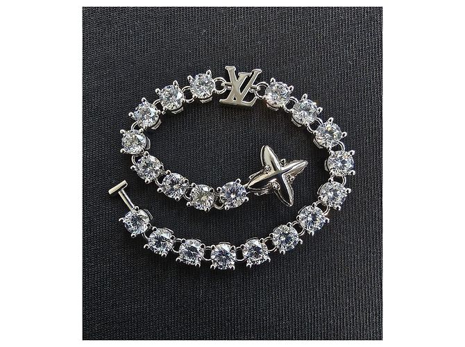 Bracciale Tennis Louis Vuitton LV Crystal - vista 10