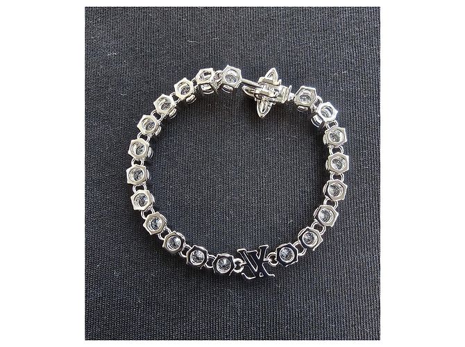 Bracciale Tennis Louis Vuitton LV Crystal - vista 6