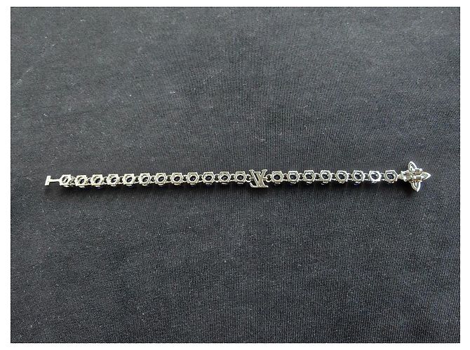 Bracciale Tennis Louis Vuitton LV Blue Crystal - vista 2