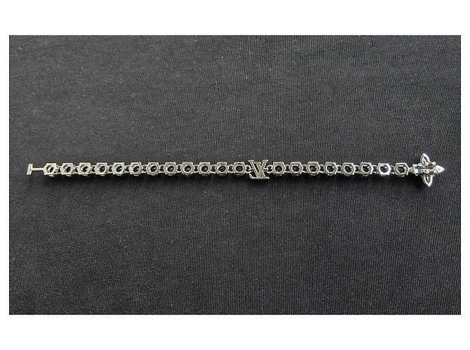Bracciale Tennis Louis Vuitton LV Blue Crystal - vista 6