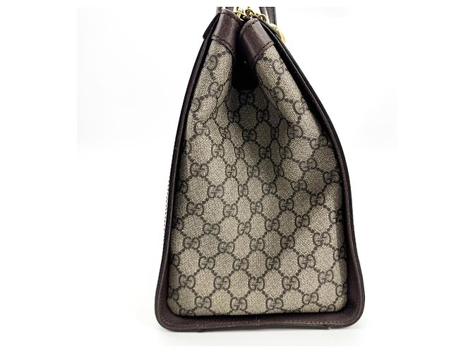 Gucci Ophidia Top Handle GG Coated Canvas Medium - vista 4