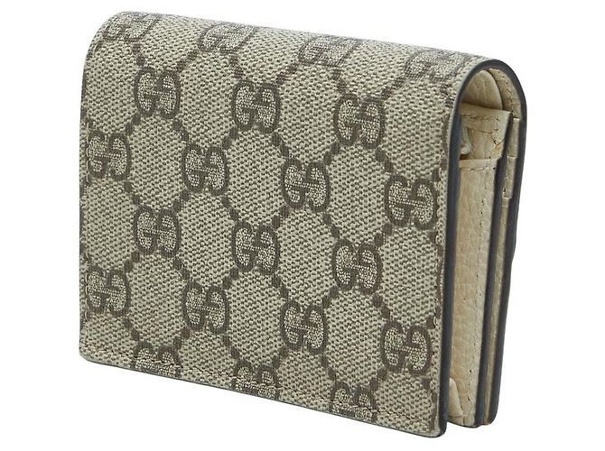 Portafoglio bi-fold Gucci GG Supreme - vista 2