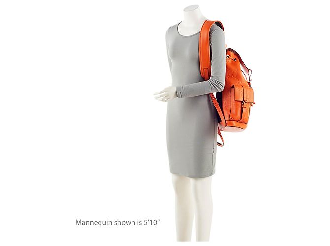 Gucci GG Jumbo Leder-Rucksack - Ansicht 5