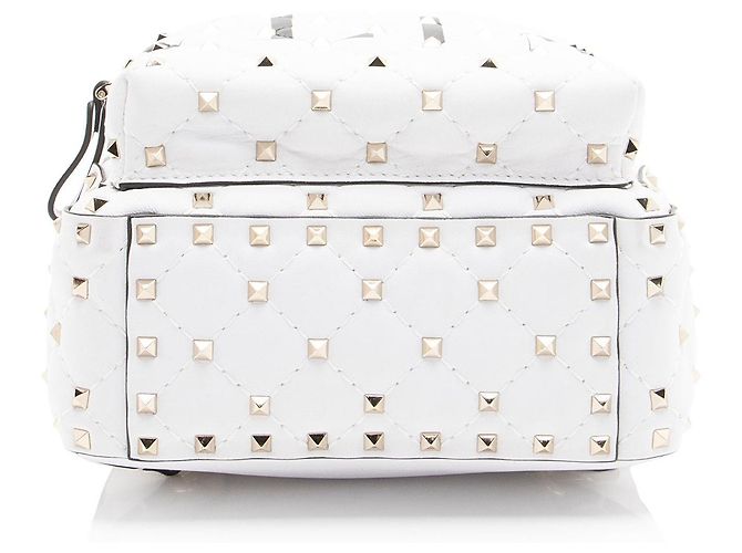 Valentino Garavani Zaino mini Valentino Leather Rockstud Spike - vista 4